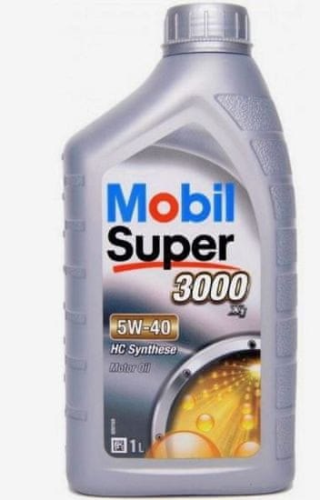 Mobil motorno olje Super 3000 X1 5W-40, 1 l