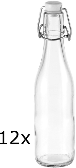 Tescoma steklenice s sponko, 12 kosov