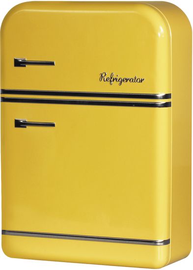 TimeLife škatlica za shranjevanje hladilnik 25 cm, rumena
