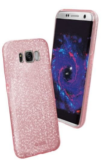 SBS ovitek z bleščicami za Samsung Galaxy S8, roza