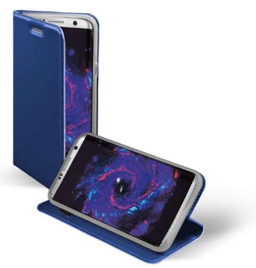 SBS preklopna torbica za Samsung Galaxy S8, modra