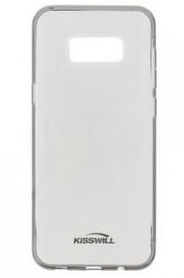 Kiswill silikonski ovitek za Samsung Galaxy S8 Plus G955, prozorno črn