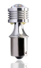 M-Tech žarnica LED BA15s 12-24V 4x OSRAM, bela
