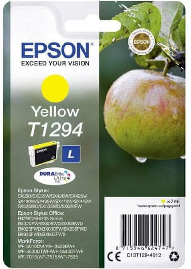 Epson kartuša T1294, rumena (C13T12944012)