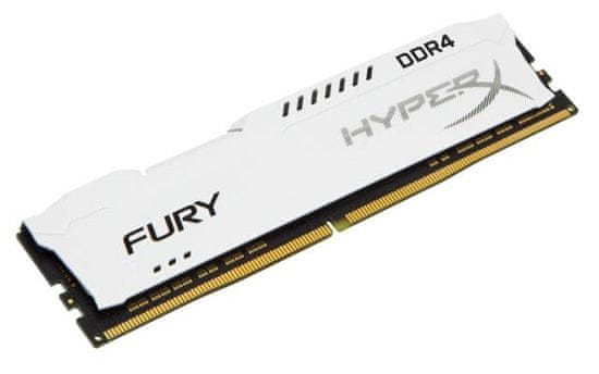 Kingston pomnilnik DDR4 DIMM HyperX FURY White 8 GB/2133MHz, CL14, 1Rx8, ((HX421C14FW2/8)