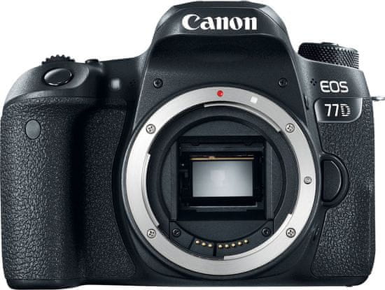 Canon zrcalno refleksni fotoaparat EOS 77D Body