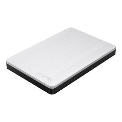 Orico zunanje ohišje za HDD/SSD 6,35 cm (2,5") USB 3.0, SATA3, ALU-ABS, srebrna