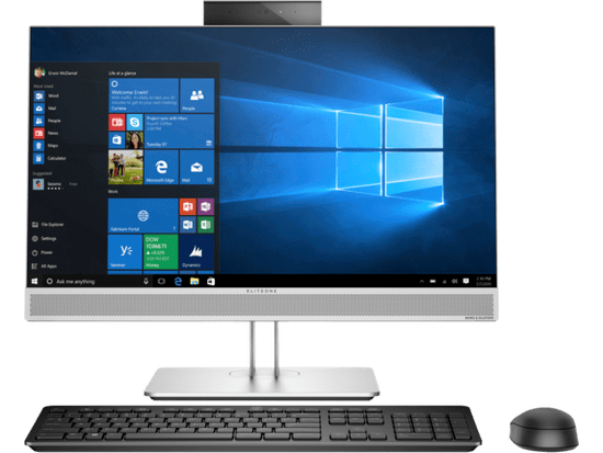 HP AiO računalnik EliteOne 800 G3 i5-7500/8GB/256GB SSD/23,8IPS/Win10Pro (1KA77EA)