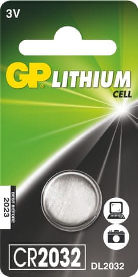 GP baterija CR2032, 1 kos