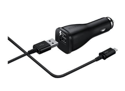 Samsung  avtopolnilec EP-LN915 2A + USB-C kabel DG950CBE, črn