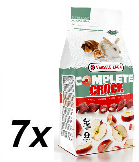 Versele Laga hrana za glodalce Crock Complete Apple, 7 x 50 g