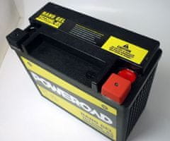 Poweroad akumulator za motor YGZ20HL-BS gel (12V 20Ah, 176 x 87 x 153)
