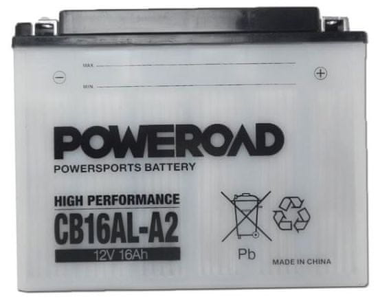 Poweroad akumulator za motor CB16AL-A2 (standardni, 12V 16Ah)