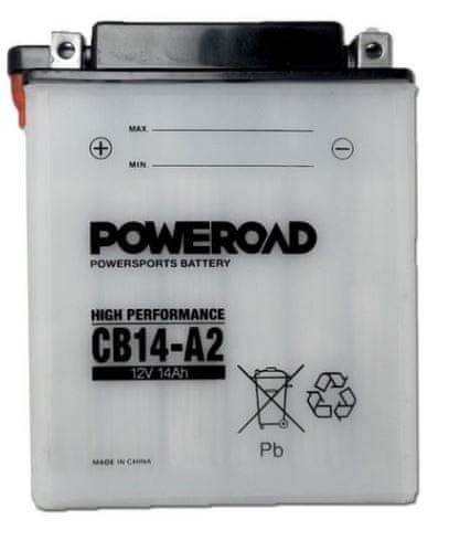 Poweroad akumulator za motor CB14-A2 (standardni, 12V 14Ah)