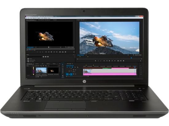 HP prenosnik ZBook 17 G4 i7-7700HQ/8GB/1TB HDD+256GB SSD/17,3FHD/QuadroM1200M 4GB/Win10Pro (Y3J80AV)