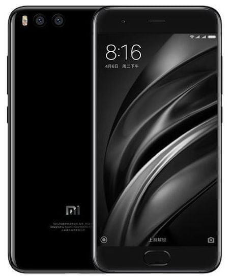 Xiaomi GSM telefon Mi 6, črn