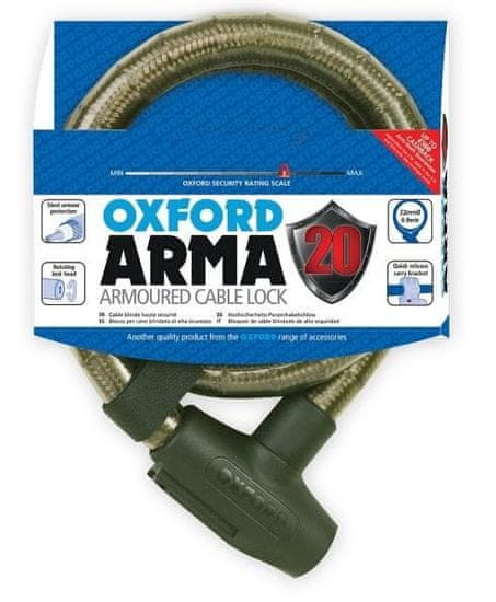 Oxford ključavnica pletenica Arma 20, 900x22 mm