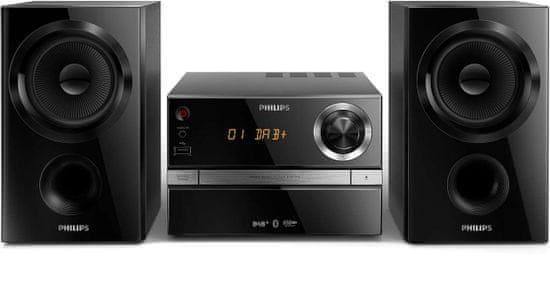 Philips mikro glasbeni sistem BTB1370 (DAB+/FM/BT/MP3/CD)