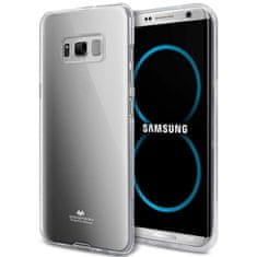 Goospery Jelly tanek silikonski ovitek (0,3) za Samsung Galaxy S8 Plus, prozoren