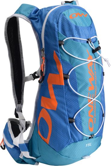 One Way športni nahrbtnik Hydro Back Bag 15L, modro-oranžen