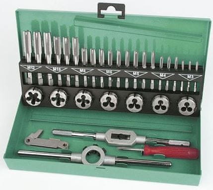 Mannesmann Werkzeug pribor za vrezovanje navojev, 32 kosov