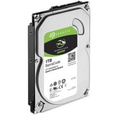 Seagate trdi disk BarraCuda 3,5, 1TB, SATA3, 6GB/s, 64MB, 7200 obratov (ST1000DM010) - Odprta embalaža