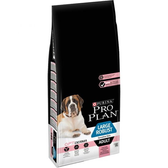 Purina Pro Plan hrana za pse z občutljivo kožo Adult Large Robust Optiderma, 14 kg - Odprta embalaža