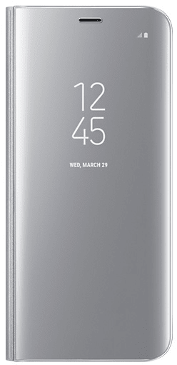Samsung preklopna torbica Clear View EF-ZG950CSE za Samsung Galaxy S8, srebrna