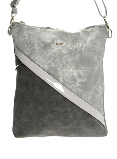 GROSSO BAG ženska torbica srebrna