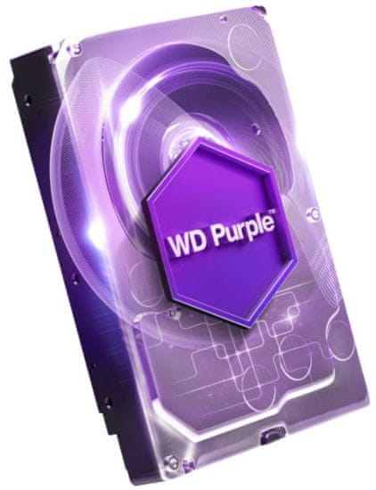 Western Digital trdi disk Purple 8TB, SATA3, 6Gb/s, 5400, 128MB, (WD80PURZ)
