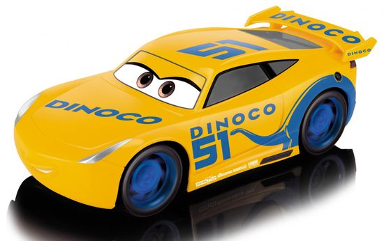 Dickie RC Cars 3 Turbo Racer: dirkalni avto Cruz Ramirez