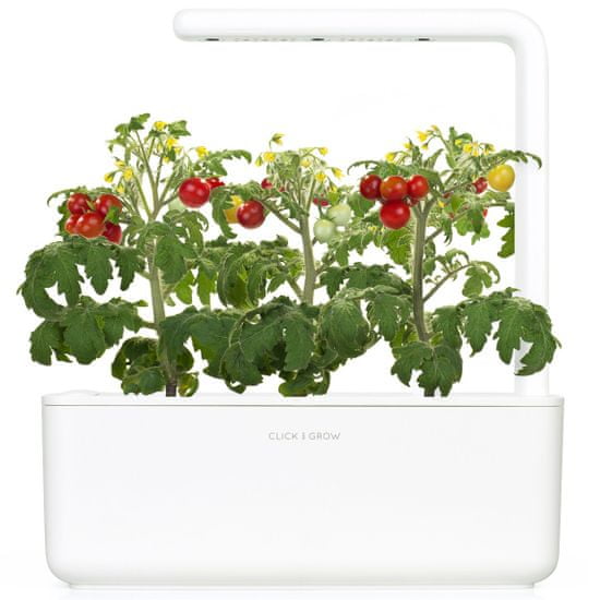 Click and Grow pametni cvetlični lonček Smart Garden 3, bel - Odprta embalaža