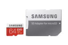 Samsung spominska kartica micro SDXC 64GB EVO Plus
