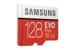Samsung EVO Plus spominska kartica MICRO SDXC, 128GB, UHS-I,class10, U3, 4K, UltraHD