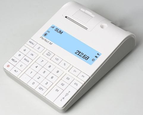 Daisy prenosna davčna registrska blagajna Perfect M-3G, 58mm, bela