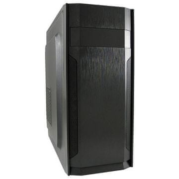 LC Power ohišje midi ATX 7036B, črn
