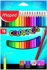 Maped trirobe barvice Color'peps, 18/1, karton