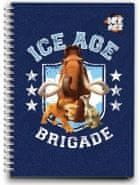 Disney beležka s spiralo Ice Age A6, 80 črtastih listov