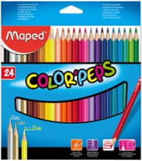 Maped trirobe barvice Color'peps, 24/1, karton