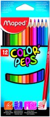 Maped trirobe barvice Color'peps, 12/1, karton