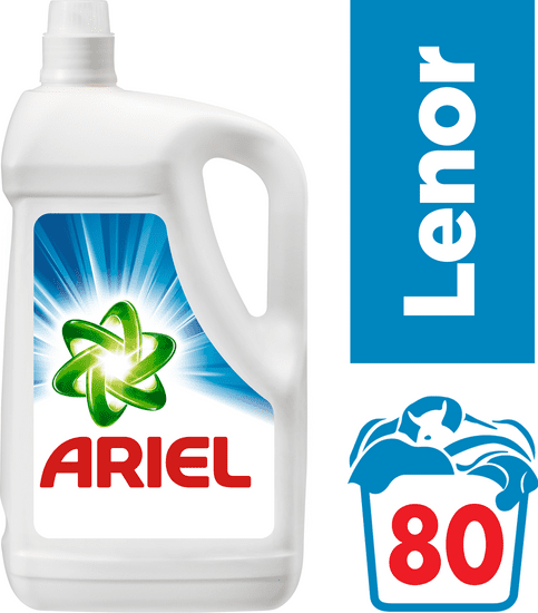 Ariel pralni gel Touch of Lenor, 5.2 l, 80 pranj