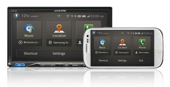 Alpine avtoradio ICS-X8