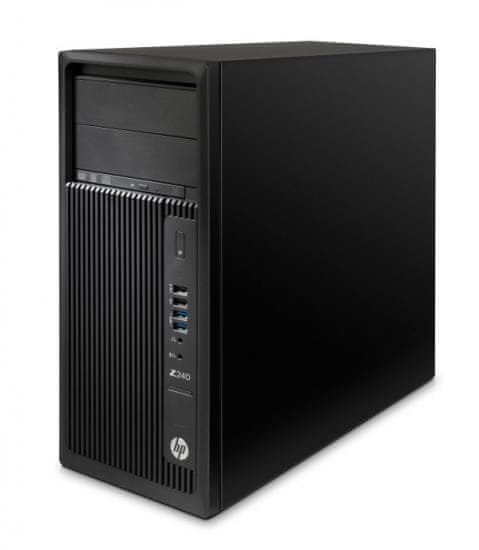 HP namizni računalnik Z240 TWR i7-7700/16GB/SSD256GB+1TB/P20005GB/W10Pro (1WU97EA)