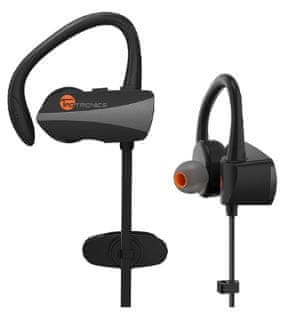 TaoTronics Bluetooth prenosne športne slušalke TT-BTH10, črne - Odprta embalaža