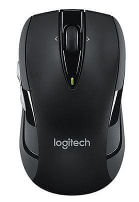 Logitech M545 brezžična miška, črna
