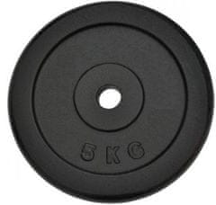Spartan litoželezna kolutna utež, 2 x 5 kg