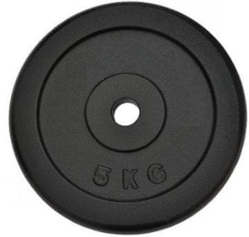 Spartan litoželezna kolutna utež, 2 x 5 kg