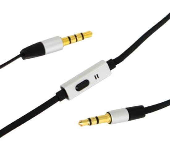 CarPoint stereo kabel iz Aux na Aux (3,5 mm) z mikrofonom