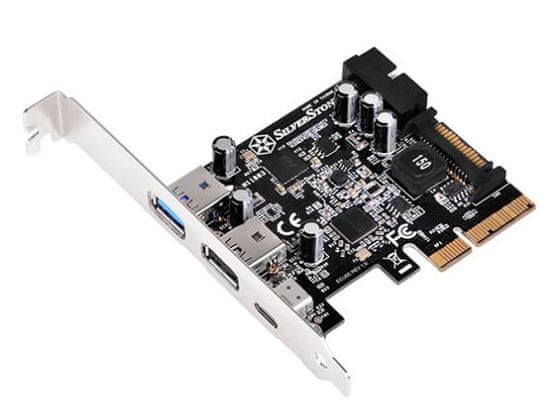 Silverstone razširitvena kartica PCI-E USB 3.0/3.1 Type C
