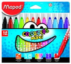 Maped flomastri Color'peps Maxi, 12/1, karton